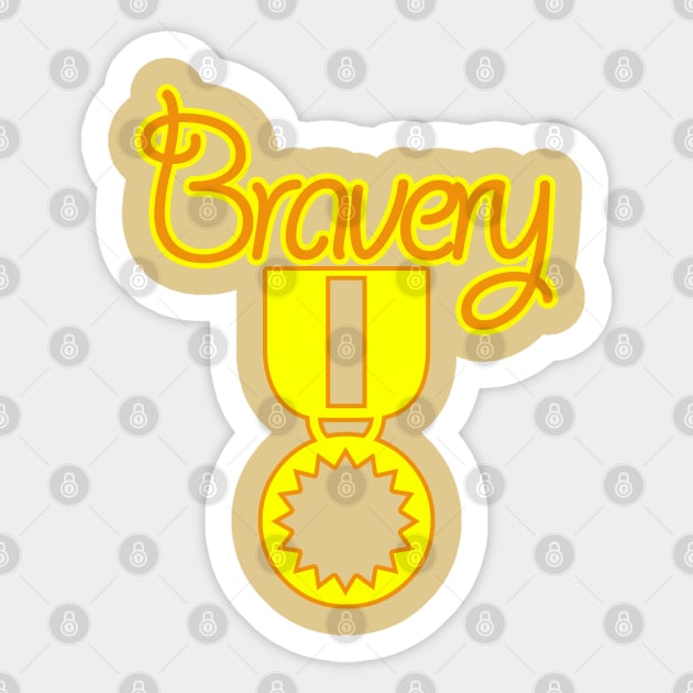 Bravery Sticker by sarahnash